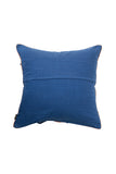 Hand Woven Blue Cotton Cushion Cover