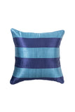 Blue Hand Woven Cushion Cover