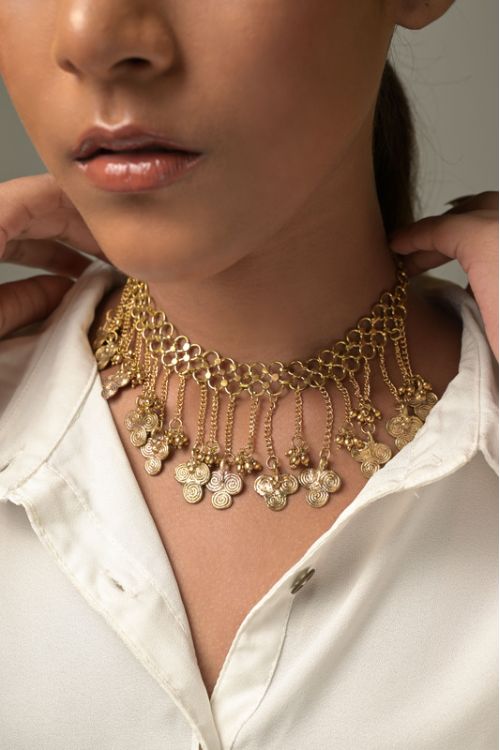 Miharu Manisha Dokra Choker