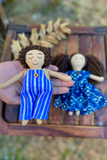The Good Gift, Set Of 2 Dolls, Sharmas, Hand Sewing, Cotton, Toy
