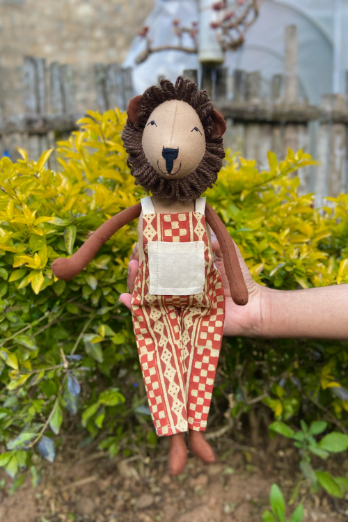 The Good Gift, Single Doll, Simba The Lion, Hand Sewing, Cotton, Toy