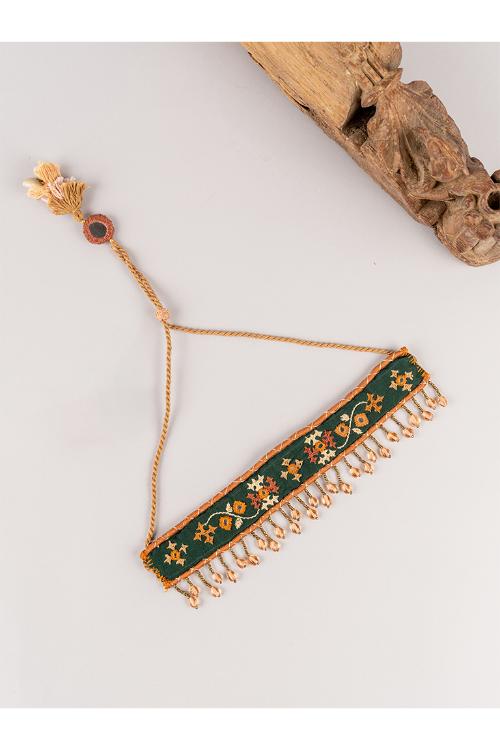 Craftroots Green Beads Rabari Choker
