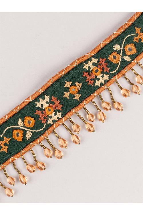 Craftroots Green Beads Rabari Choker