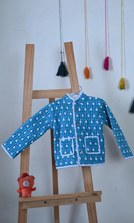 Poddar Exports Penguin Kids Quilted Jacket