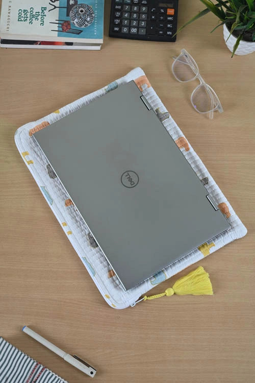 Poddar Exports Panda Laptop Sleeve