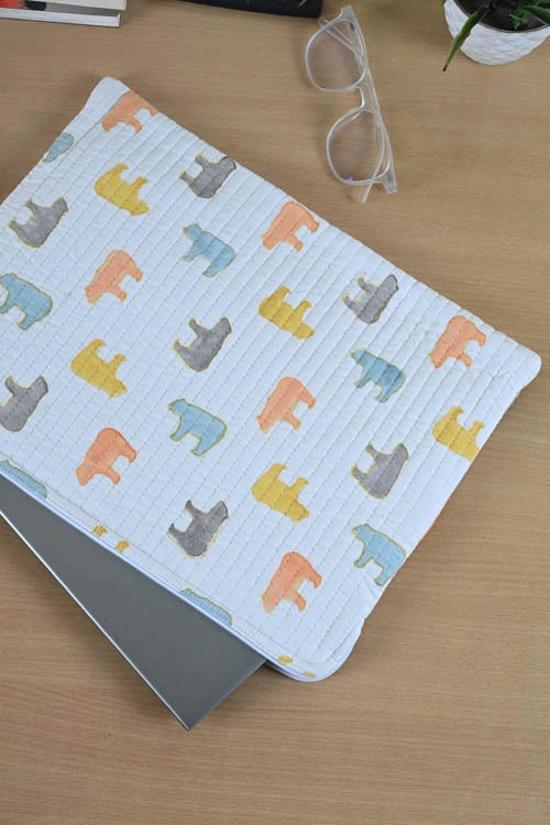 Poddar Exports Panda Laptop Sleeve