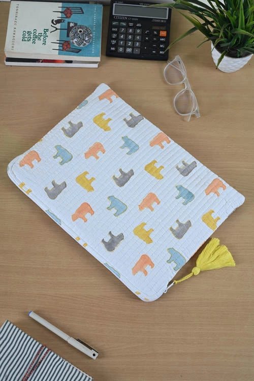 Poddar Exports Panda Laptop Sleeve