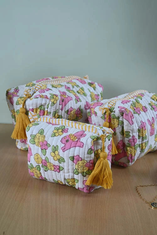 Poddar Exports Rainbow Multi Purpose Pouch