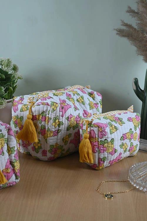 Poddar Exports Rainbow Multi Purpose Pouch