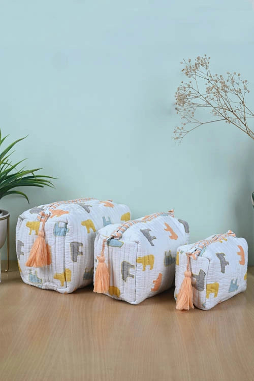 Poddar Exports Panda Multi Purpose Pouch