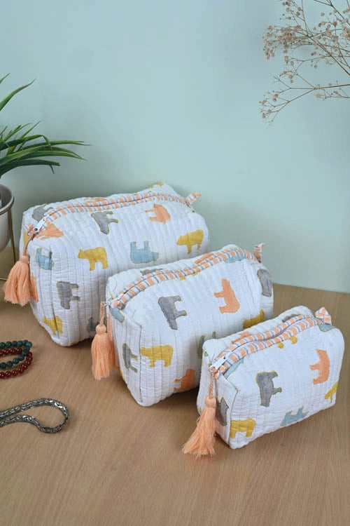 Poddar Exports Panda Multi Purpose Pouch