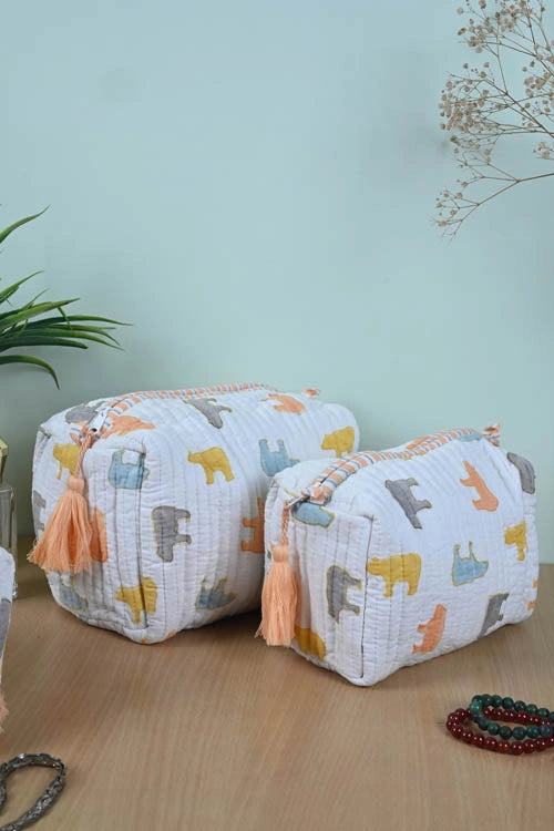 Poddar Exports Panda Multi Purpose Pouch