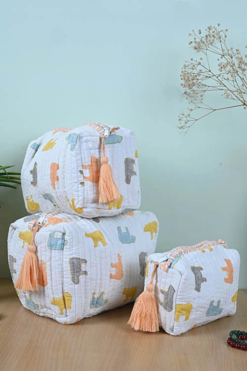 Poddar Exports Panda Multi Purpose Pouch