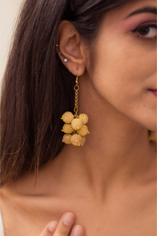 Samoolam Swing Earrings - Yellow Ombre