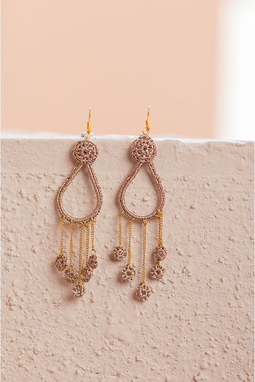 Samoolam Rain Drop Shimmer Earrings