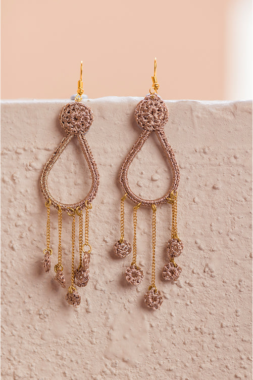 Samoolam Rain Drop Shimmer Earrings