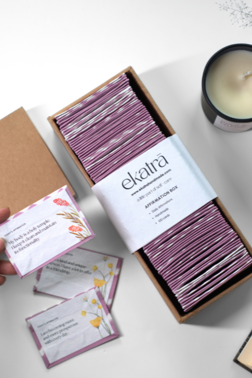 Affirmation Box - Daily Ritual By Ekatra