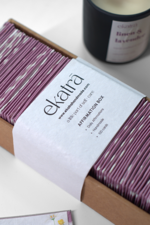 Affirmation Box - Daily Ritual By Ekatra