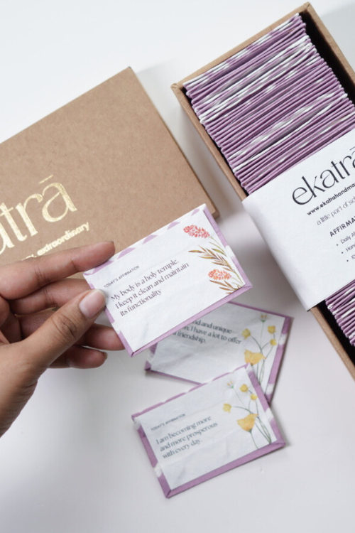 Affirmation Box - Daily Ritual By Ekatra