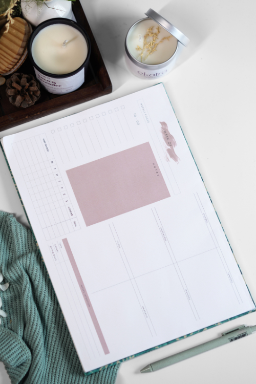 Ekatra Daily Planner ( Set Of 2 )