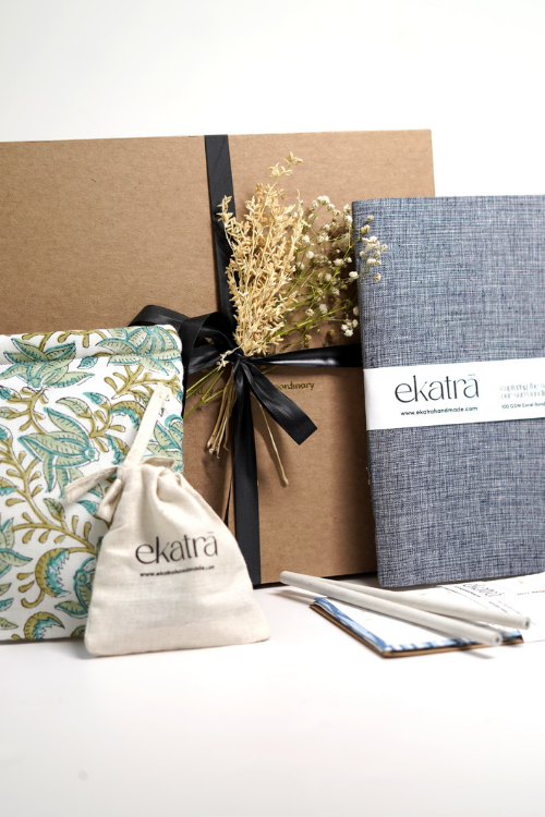 Sustainable Thoughtful Hamper By Ekatra - Solid Grey