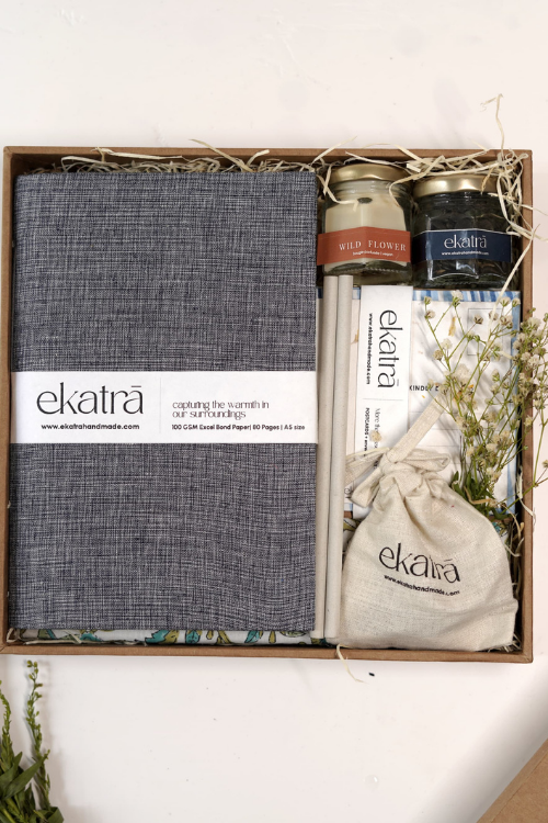 Sustainable Thoughtful Hamper By Ekatra - Solid Grey