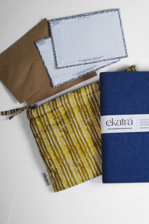 Sustainable Gratitude Hamper By Ekatra - Blue Solid