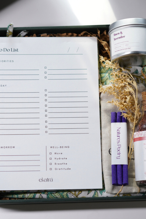 Ekatra The Ritual Collection - Limited Edit - Green Floral