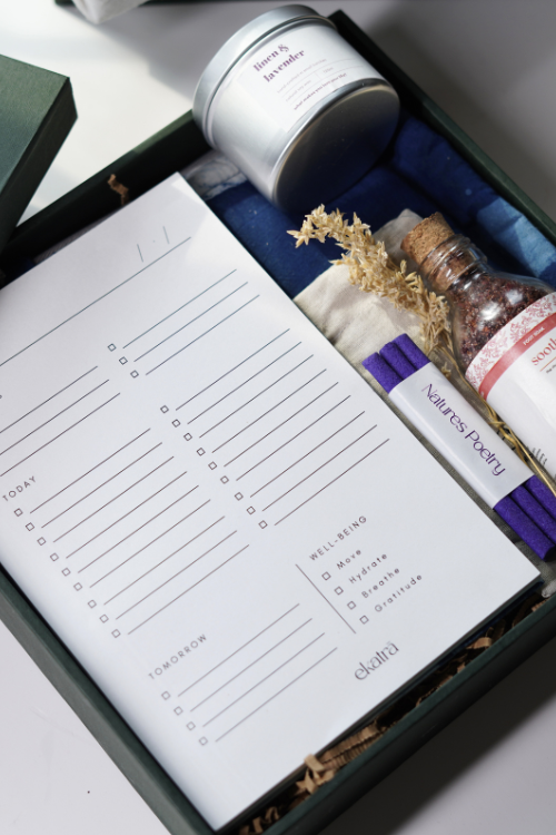 Ekatra The Ritual Collection - Limited Edit - Indigo Stripes