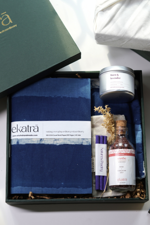 Ekatra The Ritual Collection - Limited Edit - Indigo Stripes