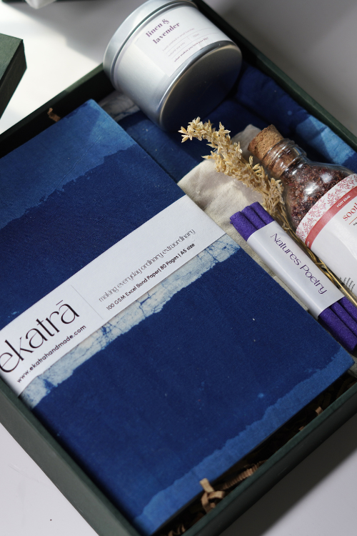 Ekatra The Ritual Collection - Limited Edit - Indigo Stripes