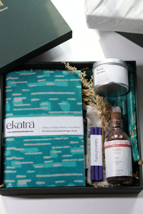 Ekatra The Ritual Collection - Limited Edit - Teal Stripes
