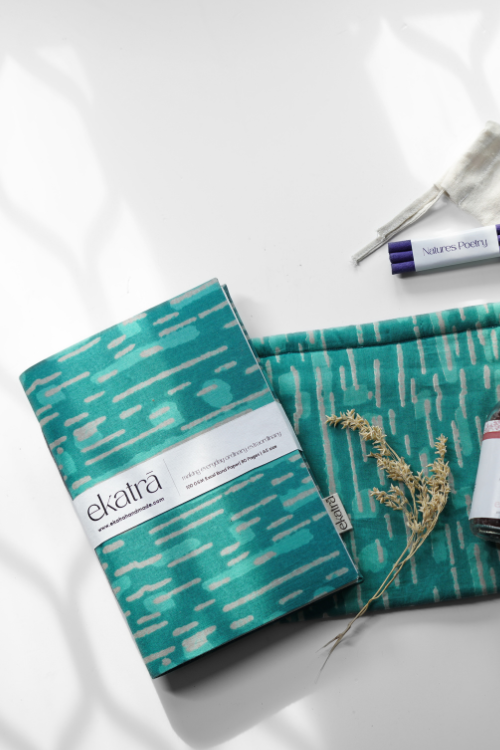 Ekatra The Ritual Collection - Limited Edit - Teal Stripes