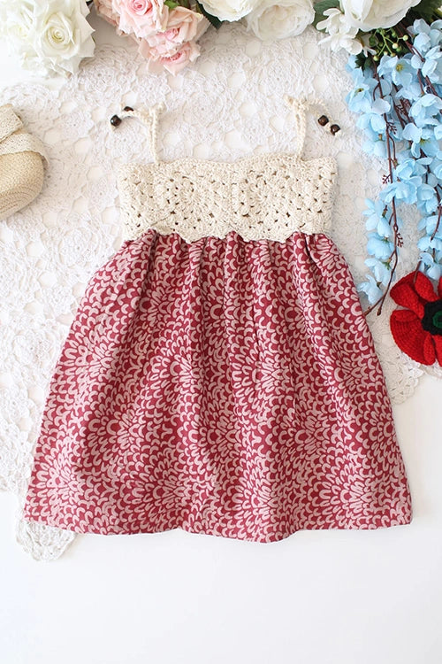 Ajoobaa"Yarnbloom" Girls Frock