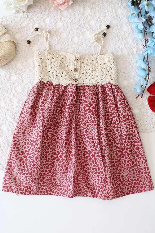 Ajoobaa"Yarnbloom" Girls Frock