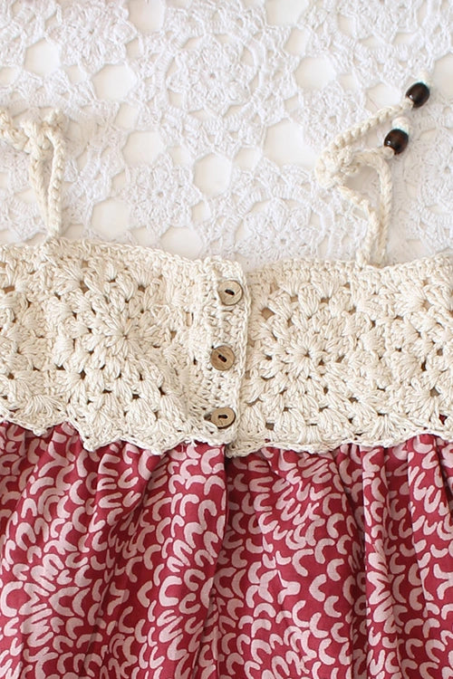 Ajoobaa"Yarnbloom" Girls Frock