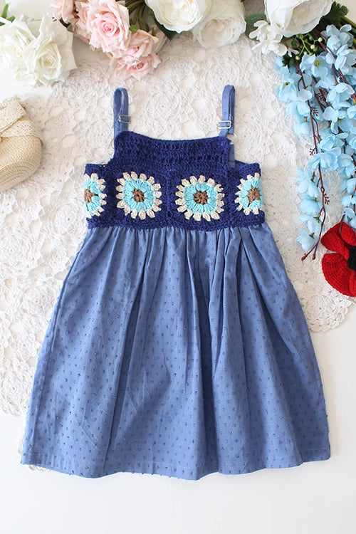 Ajoobaa"Sugar Loops" Girls Crochet Frock