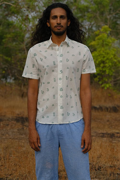 Prickly Pure Cotton Full Sleeves Shirt For Men Online