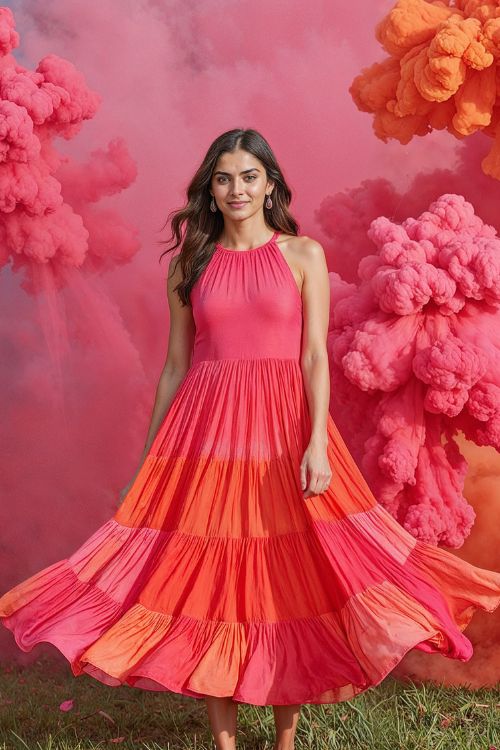 Buy Okhai Hummingbird Cotton Handloom Sleeveless Dress For Women Online Okhaistore Buy Okhai Hummingbird Cotton Handloom Sleeveless Dress For Women Online Okhaistore