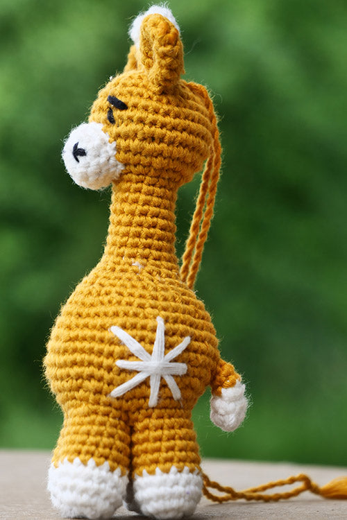 Himalayan Blooms Hand Made Crochet Soft Toys - Giraffe