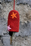 Himalayan Blooms Hand Made Crochet Soft Toys - Star Key Chain