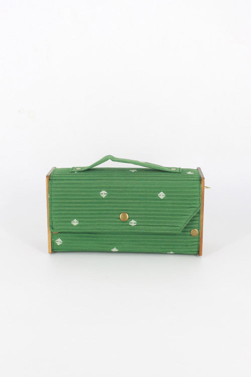 Lukka Chuppi Cadet & Fern Box Clutch - Changeable Sleeve