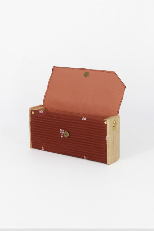 Lukka Chuppi Cocoa Mini Clutch - Single Sleeve