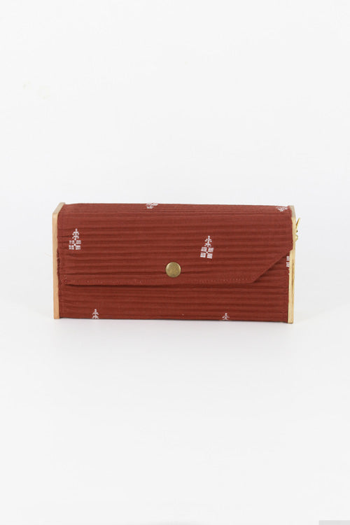 Lukka Chuppi Cocoa Mini Clutch - Single Sleeve