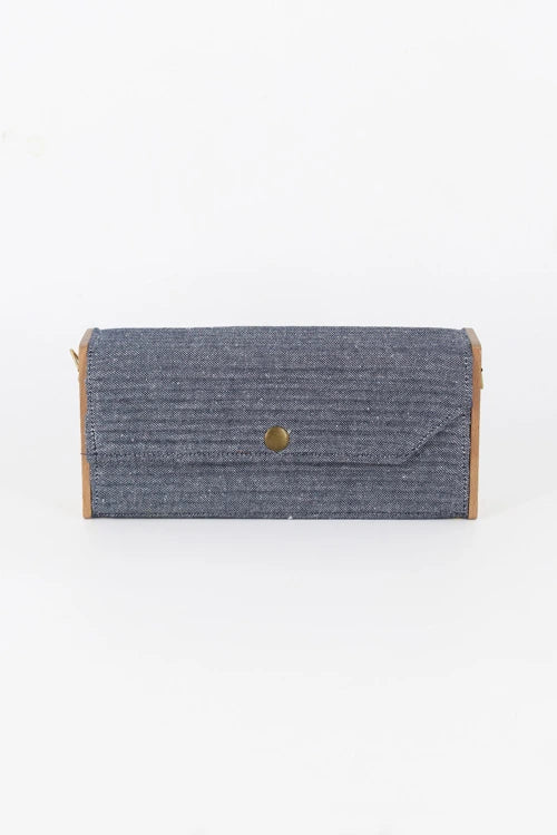 Lukka Chuppi Slate Mini Clutch - Single Sleeve