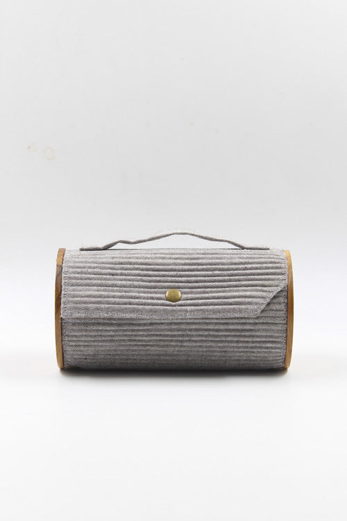 Lukka Chuppi Cadet & Fern Round Clutch - Changeable Sleeve