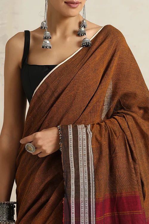 Punarjeevana Black Mustard Border Reversible Hubli