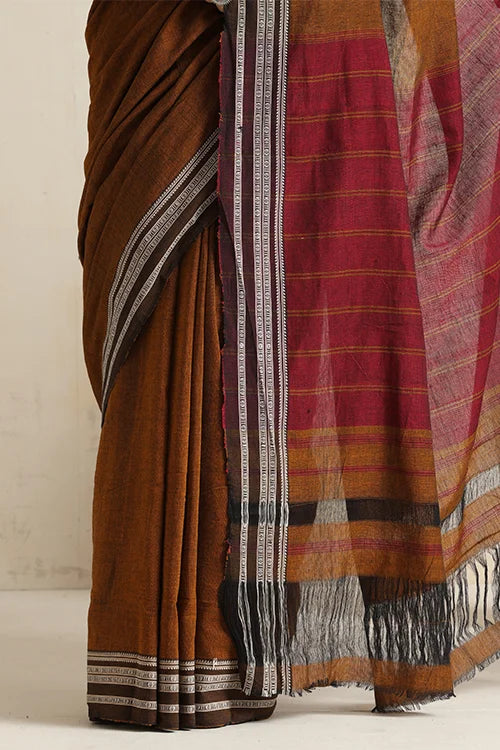 Punarjeevana Black Mustard Border Reversible Hubli