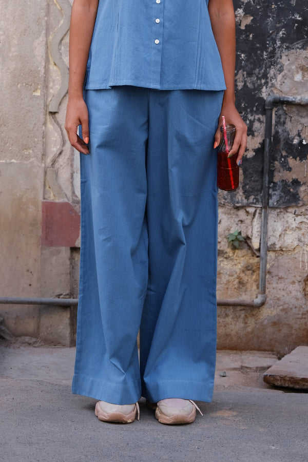 Okhai "Zesty" Pure Cotton Blue Pants