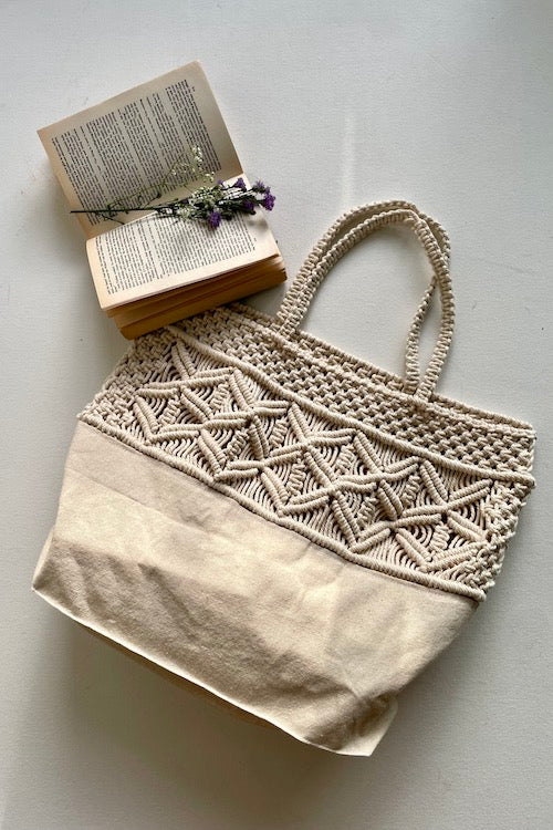 House Of Macrame "Beach Pls" Tote-Bag
